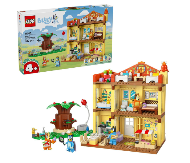 LEGO Bluey 11203 Dom rodzinny Blue - 1331695 - zdjęcie